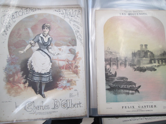 A collection of sheet music, c1900, - Image 36 of 37