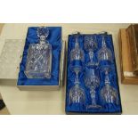 A boxed Royal Doulton decanter;