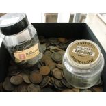 A quantity of coins to inc crowns and pre-47