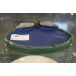 A Royal Doulton Wrights Coal Tar Soap dish in the form of a dragonfly CONDITION REPORT: In very good