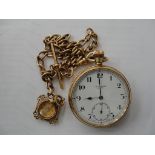 A 9ct Benson pocketwatch;