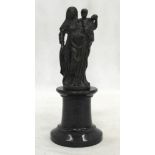 An 18th/19th century Italian bronze of the Madonna and child