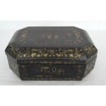 A 19th century box in the Oriental style