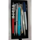 A box of pens,