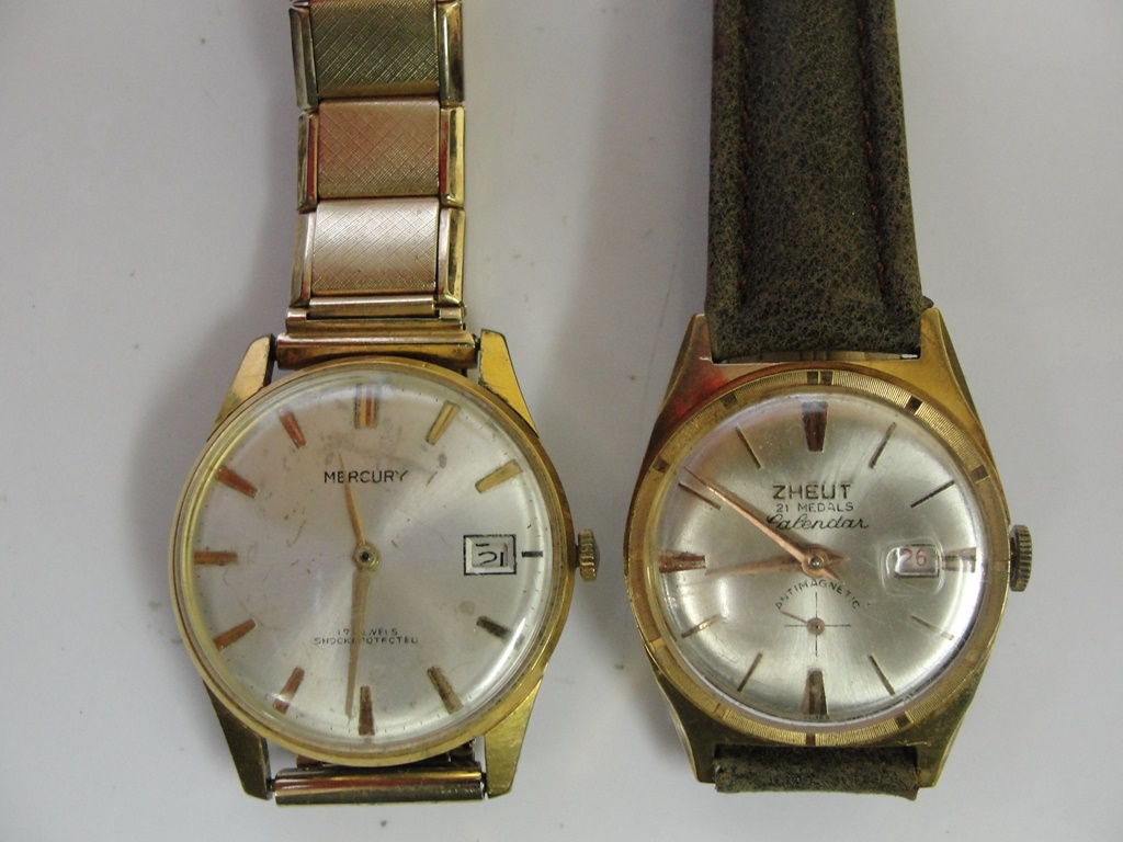 Two gentlemens' vintage watches