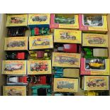 A box of Matchbox Models of Yesteryear