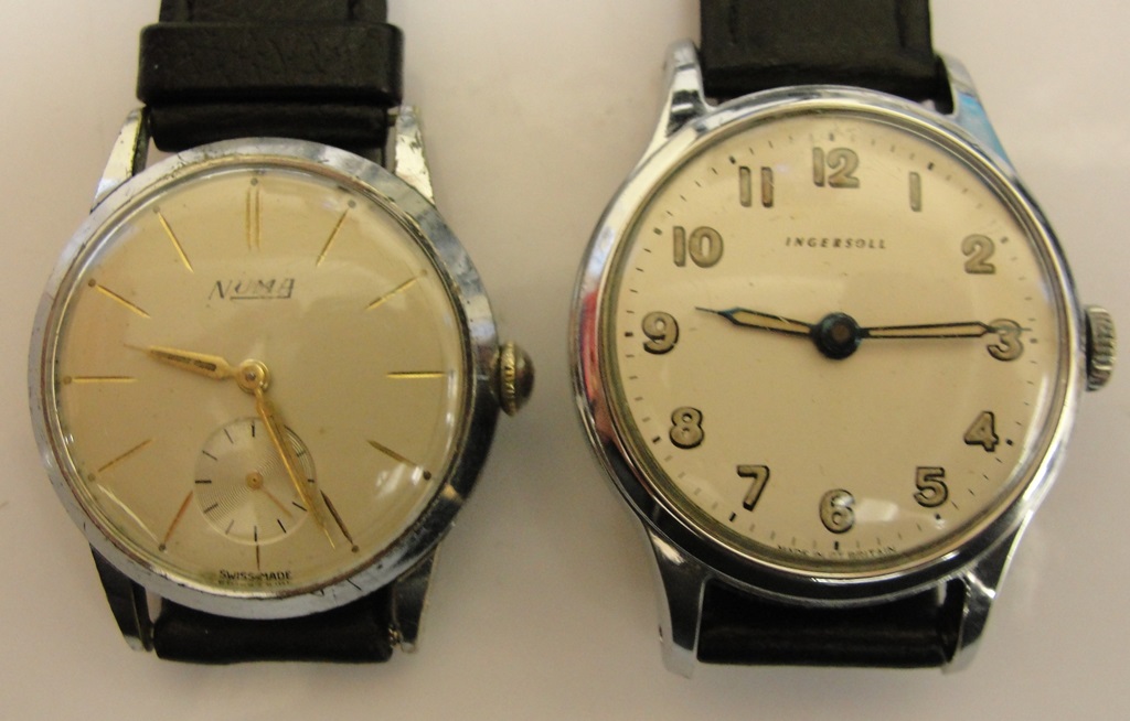 Two vintage wristwatches