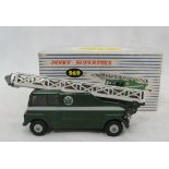 A boxed Dinky Supertoy BBC/TV extending mast vehicle