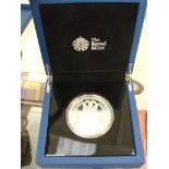 Royal Mint 5oz silver proof Diamond Jubilee £10 coin. .999 silver proof. Limited Edition 645/1952.