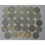 29 x Austrian silver 10 Schilling coins  high grades