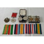 WWII medals,BWM,DM,39-45 & France & Germany,with ribbons,