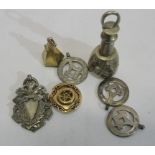 A quantity of Masonic silver fobs,