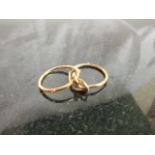 A 9ct dress ring