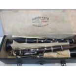 Two clarinets to inc an early example by Buffet & Co,
