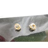 18ct gold earrings