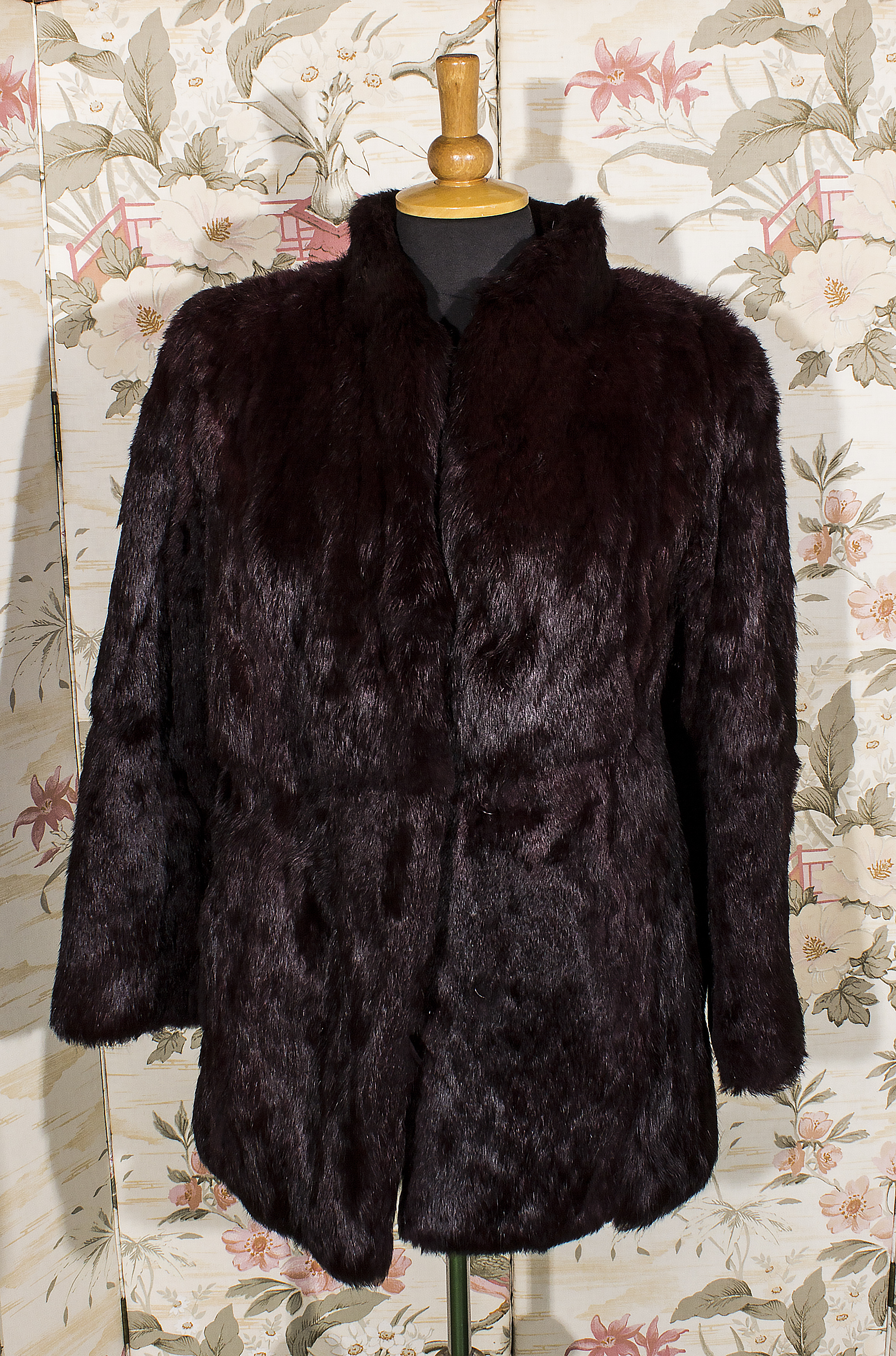 A lady's vintage fur jacket