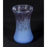 A Scottish Monart glass vase, 20cm tall