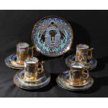 A Royal Worcester Legends of the Nile tea set