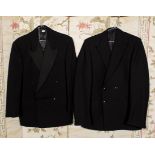 A gent's vintage dinner jacket and one other