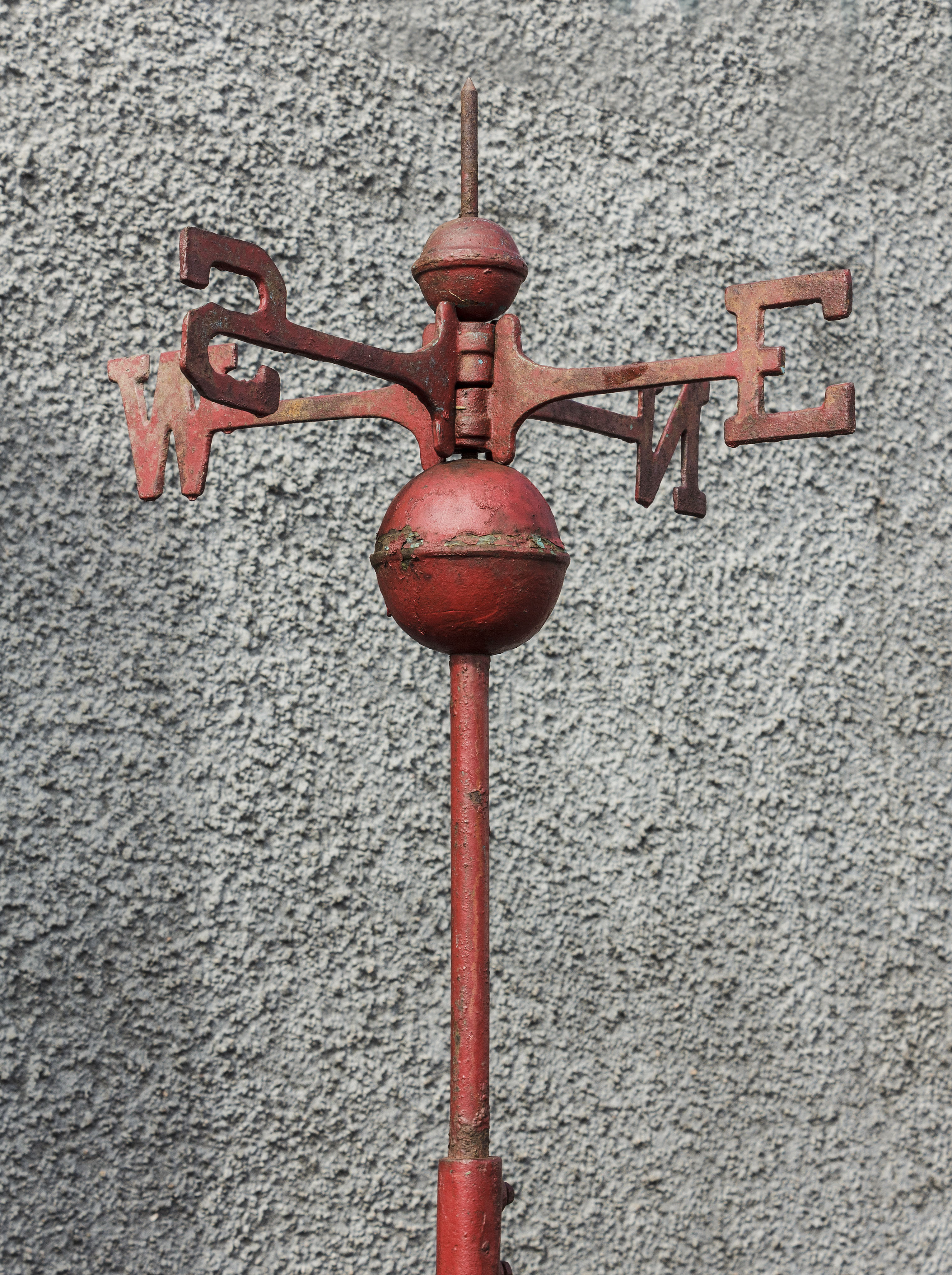 A metal weathervane