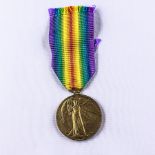 WWI 1914-18 Victory Medal assigned to Pte. W Hamilton No. 157528 M G Corps