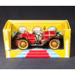 A boxed Schuco 1225 Old Timer Mercer Typ 35J/1913 tin plate model car with key