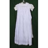 Six vintage christening gowns