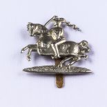 Fife and Forfar Yeomanry cap badge 1908