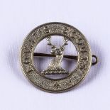 The Lovat Scouts Yeomanry cap badge 1903