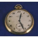 A Swiss made Bravington's Renown 9ct gold pocket watch