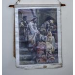 A wall hanging of Nelson's bible wall pictures