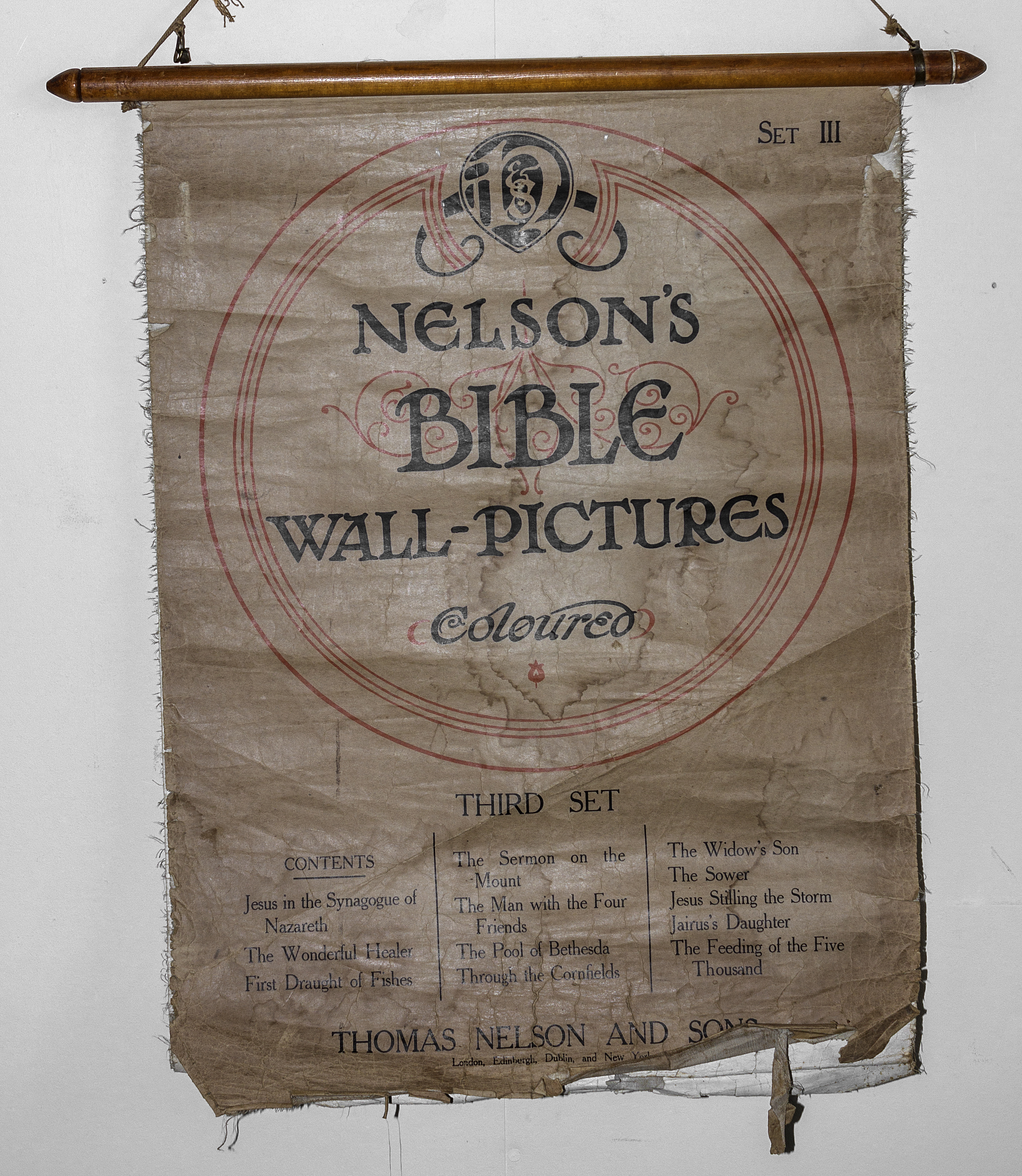 A wall hanging of Nelson's bible wall pictures - Image 2 of 2