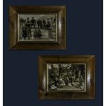 Two framed Victorian photographs, image sizes 19cm x 24cm