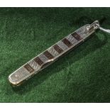 Sampson and Mordan & Co silver and gold pocket knife. London 1920