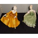 Two Royal Doulton figures