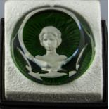 A Baccarat glass paperweight, Princess Anne