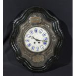 A French wall mounted clock
