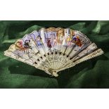 Hand painted Spanish fan