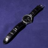 A replica I.W.C. Schaffhausen, Swiss made chronograph automatic gent's wristwatch
