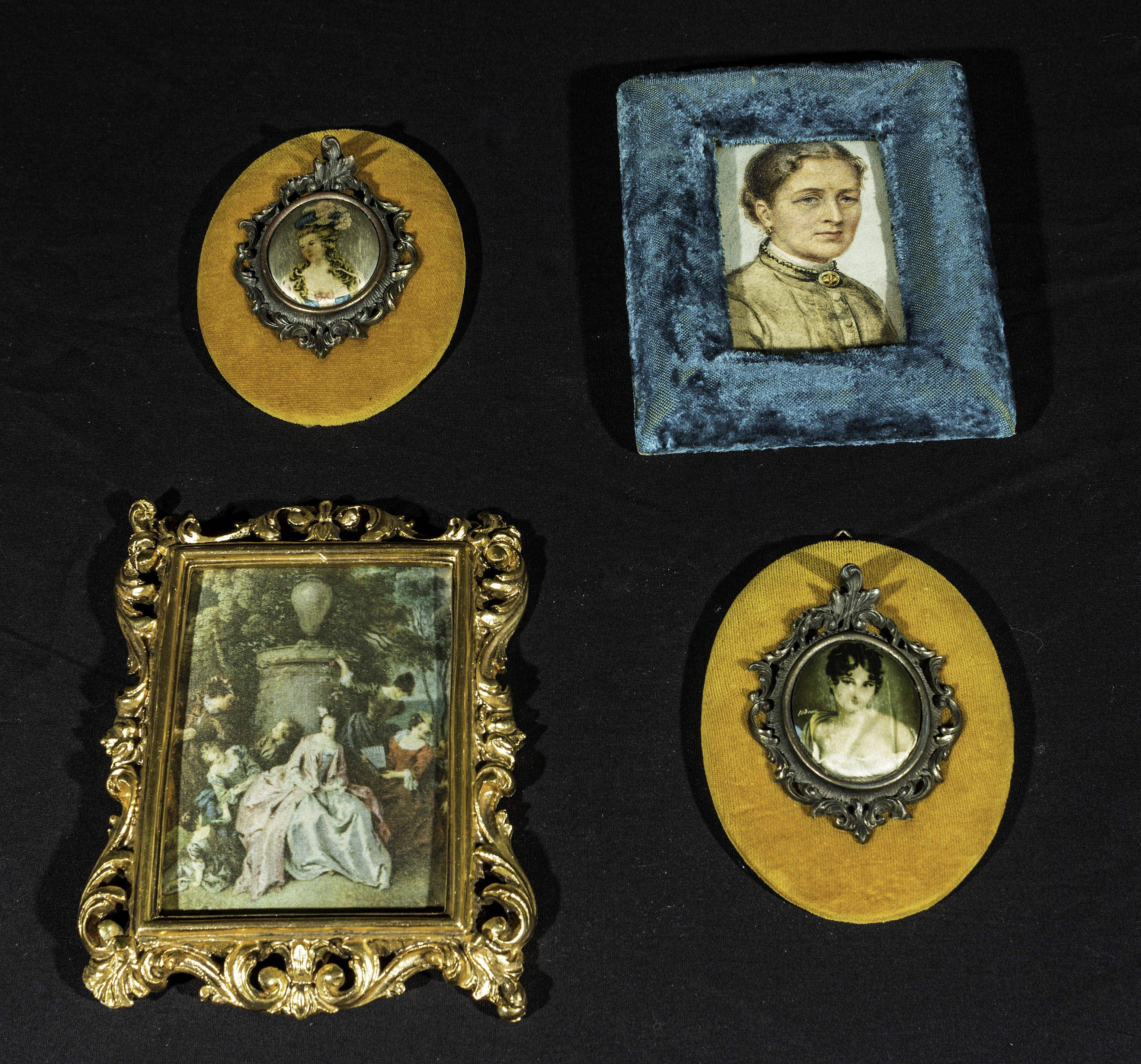 Four miniatures