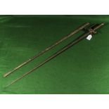 A rapier and scabbard