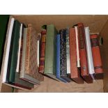 A collection of books including cookery and Folio Society books