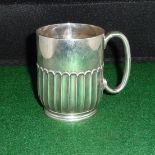 A silver cup