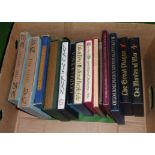 A collection of Folio Society Books
