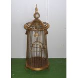 A vintage birdcage