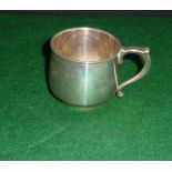 A silver cup