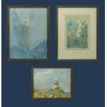 Three framed Margaret Tarrant prints