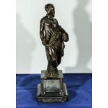 A bronze figure of a Classical lady