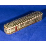 An Indian pen case