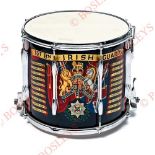 1st Bn Irish Guards Side Drum by Potter.. A very good and attractive Elizabeth II example emblazoned